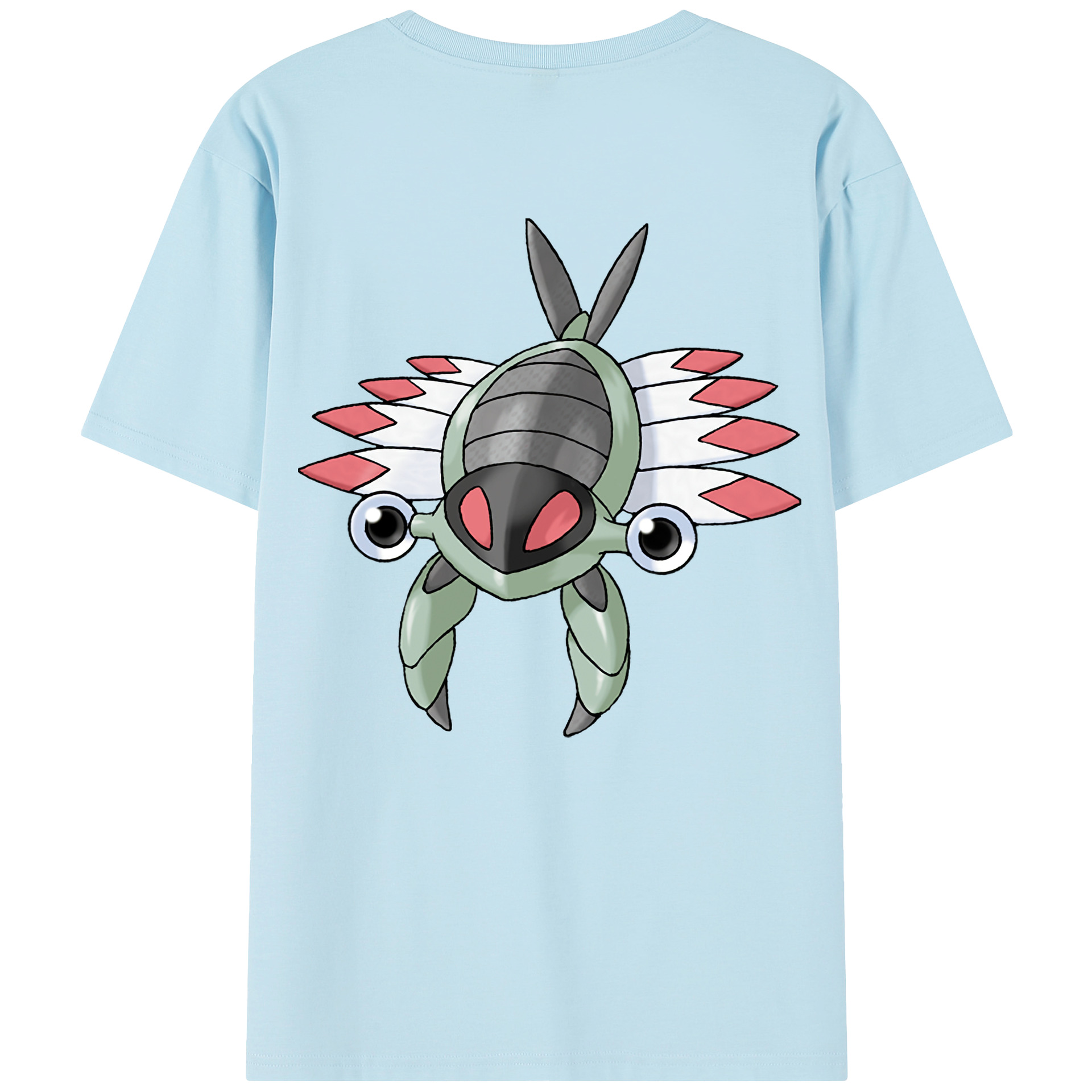 （画像用） ポケットモンスター Pokémon 綿100％半袖Tシャツ（背面プリント）